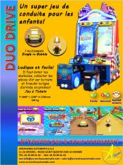 DUO DRIVE - un jeu d'arcade destiné aux enfants