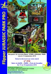 Nouveau flipper STERN JURASSIC PARK