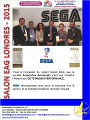 AWARD AVRANCHES AUTOMATIC / SEGA