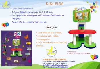 KIKI FUN, un jeu tactile pour les enfants