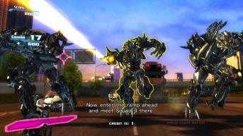 ECRAN TRANSFORMERS - SEGA