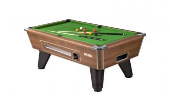 BILLARD WINNER - coloris marron tapis vert