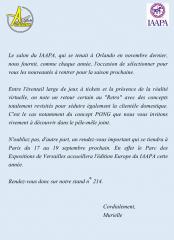 REVUE ET SELECTION IAAPA 2018