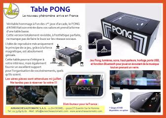 LA TABLE PONG